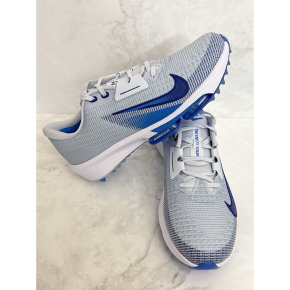 Nike Air Zoom Infinity Tour 2 Golf Shoes Grey Blue FD0217-001 Men\'s Size 11 US main image 7